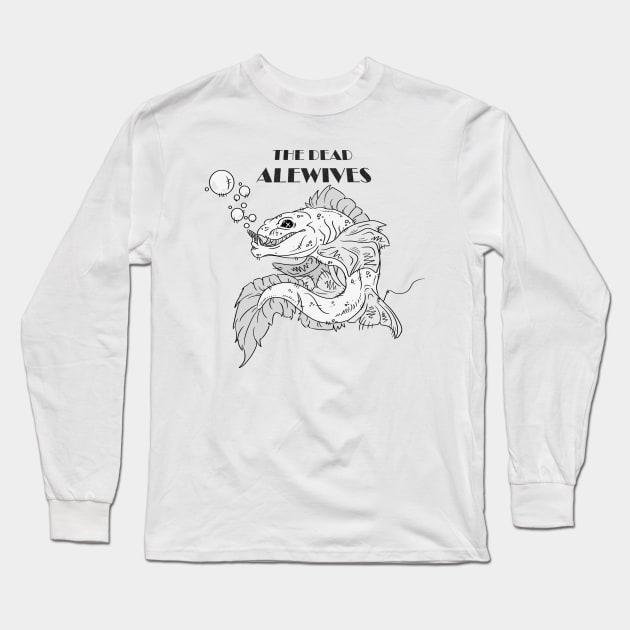 The Dead Alewives (Grey) Long Sleeve T-Shirt by Wyyrmwood